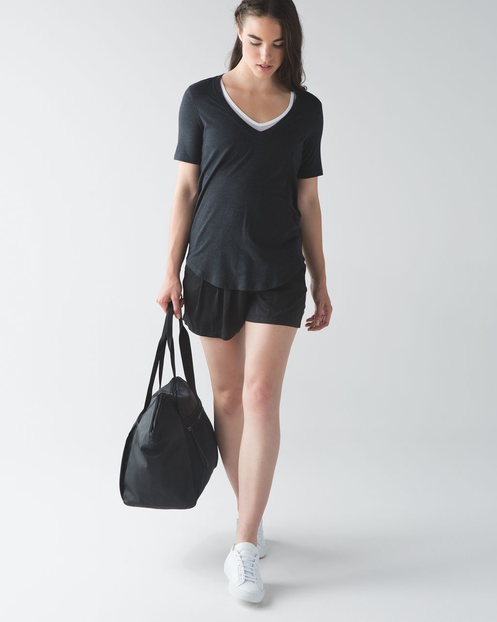 Lululemon Love Tee III - Heathered Black