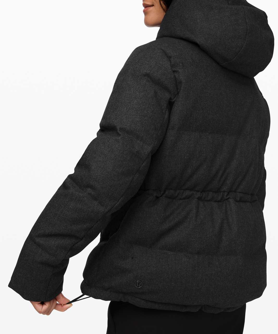 Lululemon Wunder Puff Jacket *Wool - Heathered Black Night