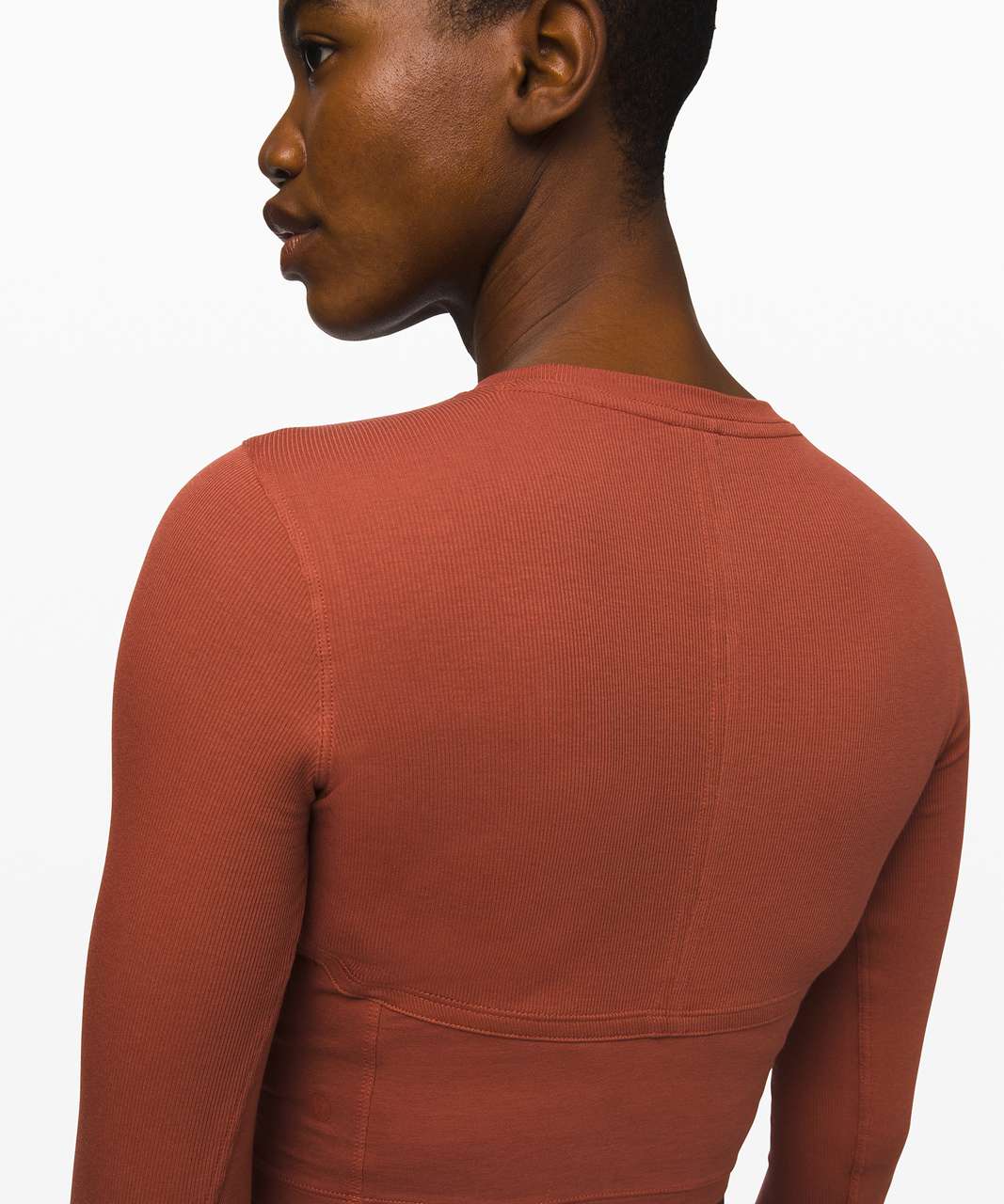 Lululemon Better Best Long Sleeve - Rustic Clay