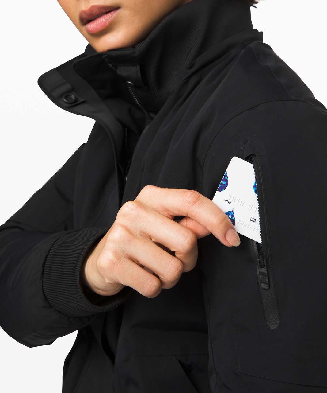 Lululemon Winter Warrior Bomber - Black