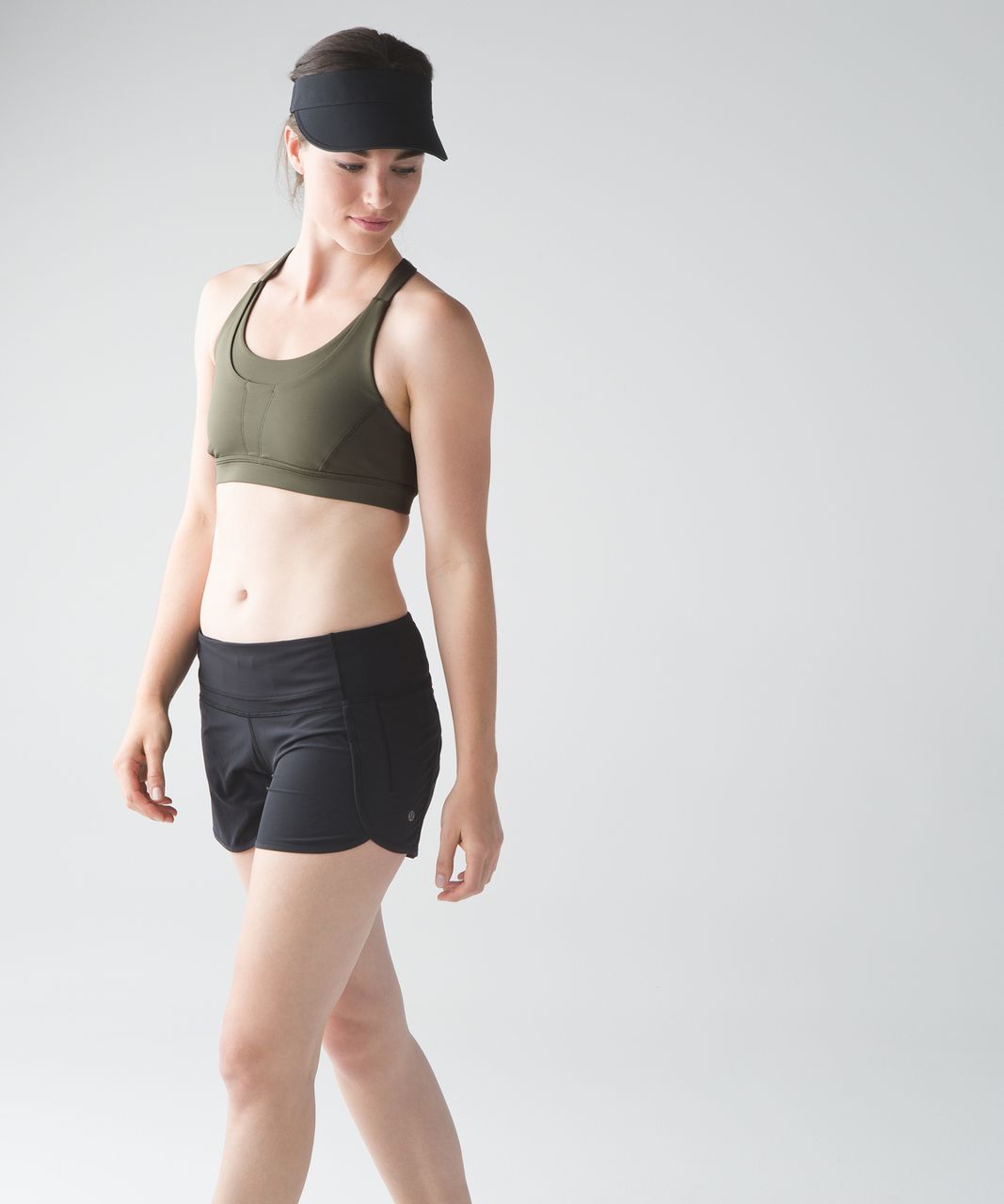 Lululemon Pack It In Bra - Fatigue Green