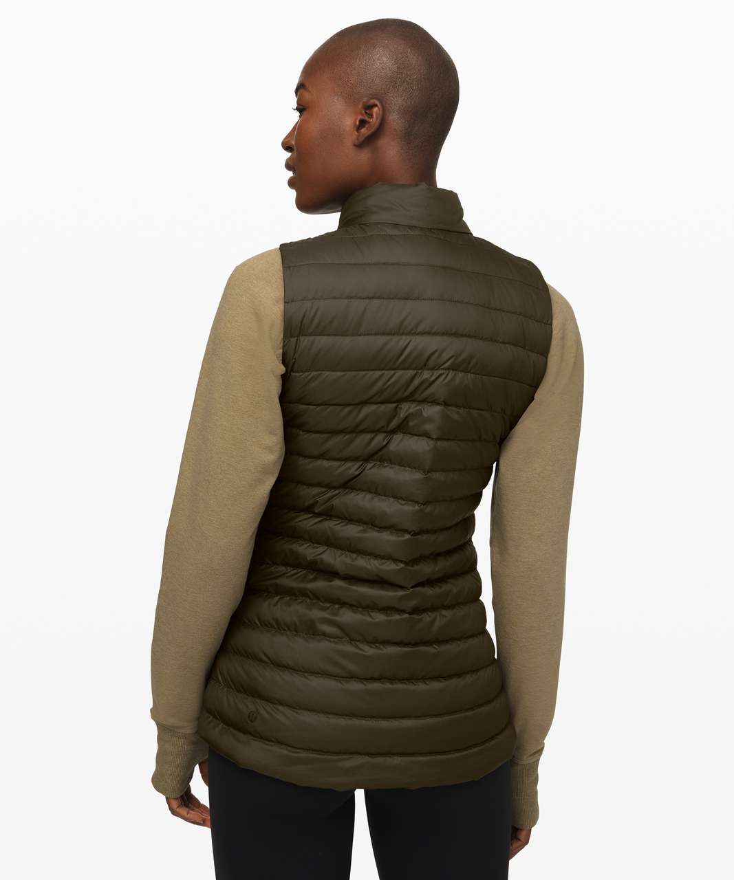 Lululemon Pack It Down Vest - Dark Olive