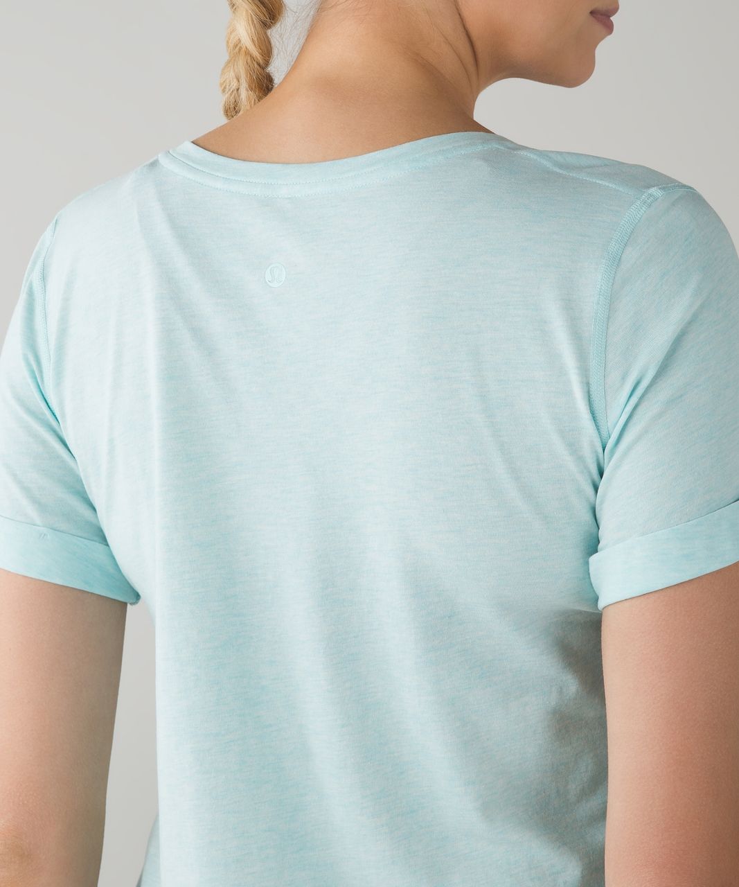 Lululemon Love Tee II - Heathered Aquamarine