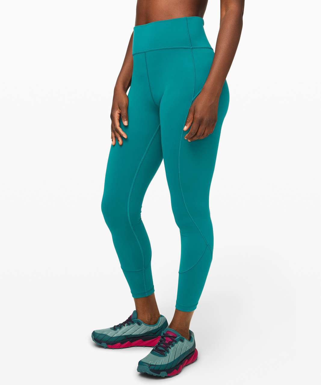 lululemon athletica, Pants & Jumpsuits, Lululemon In Movement 78 Tight  Everlux 25 Figue