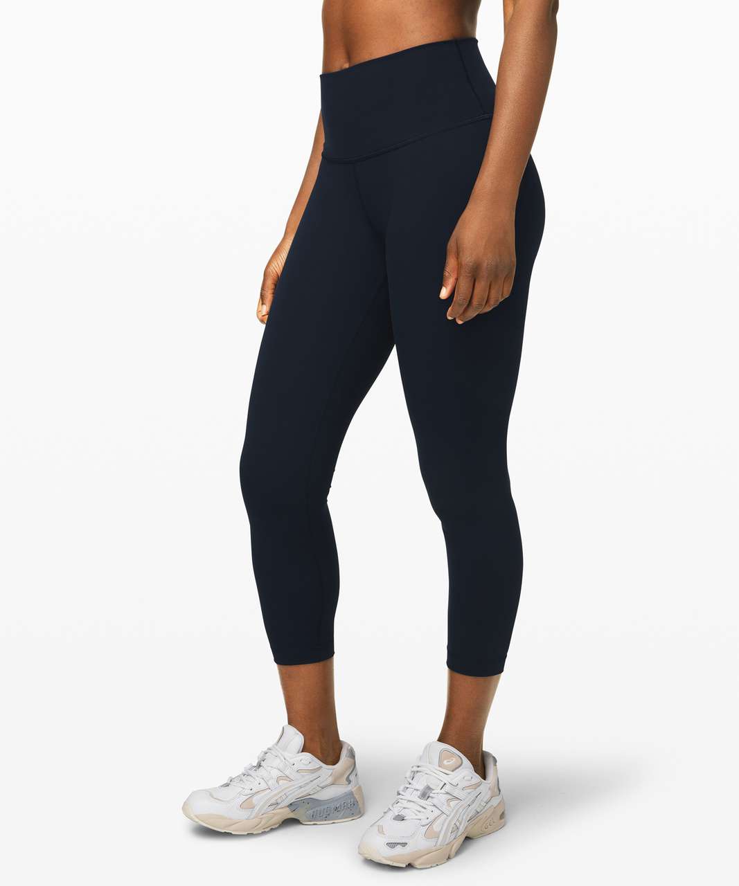 Lululemon Wunder Under Crop High-Rise *Full-On Luxtreme 23 - True Navy -  lulu fanatics