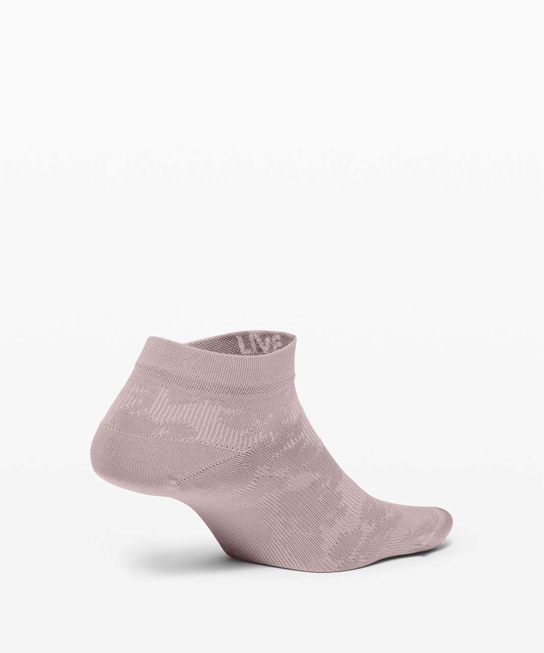 Lululemon Let it Flourish Ankle Sock - Dark Chrome / Pink Bliss