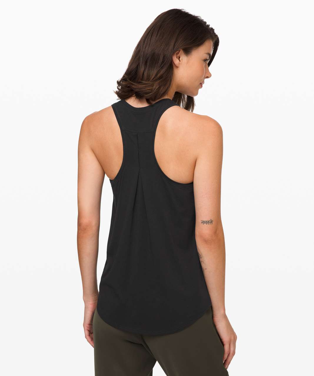 Lululemon Love Tank *Pleated - Black (Fourth Release)