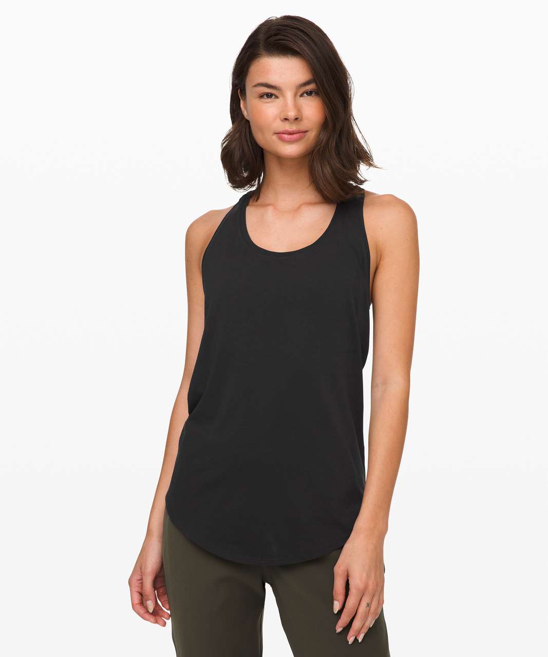 Lululemon Love Tank *Pleated - Black (Fourth Release)