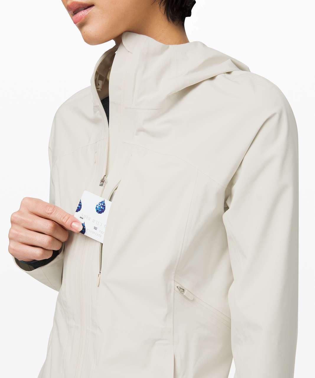 Lululemon Break a Trail Jacket - Light Ivory