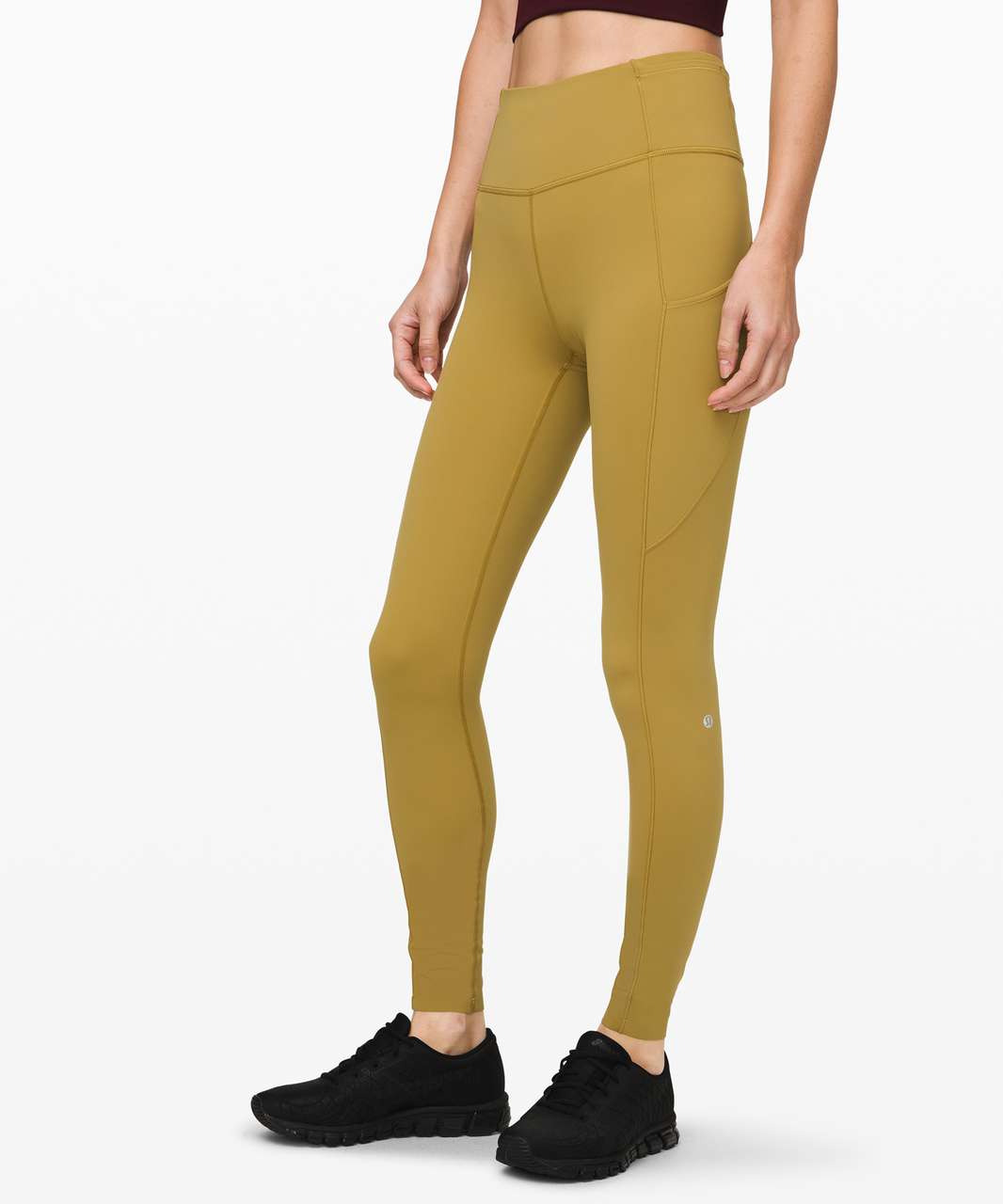 Lululemon Fast and Free High-Rise Tight 28 *Non-Reflective Suede