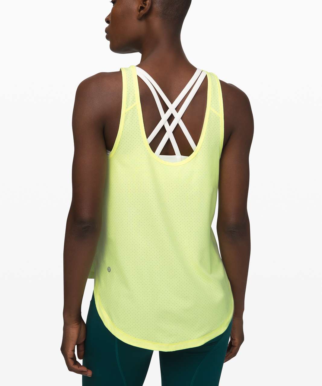 Lululemon Close the Distance Tank - Florid Flash