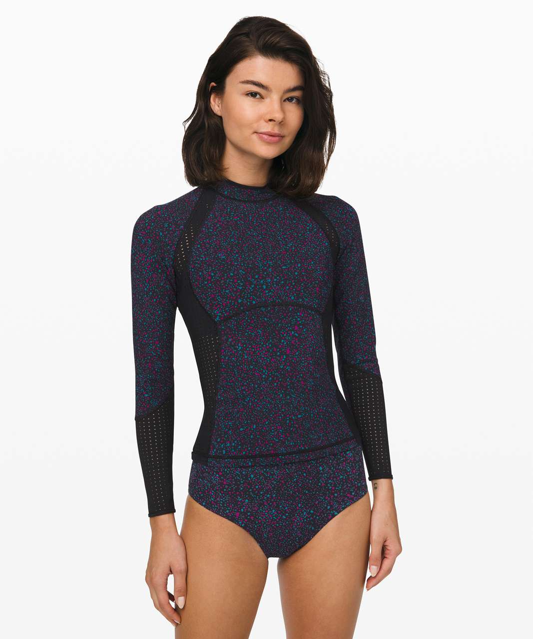 NWOT - Lululemon Reveal Bodysuit *Mindful Motion Black