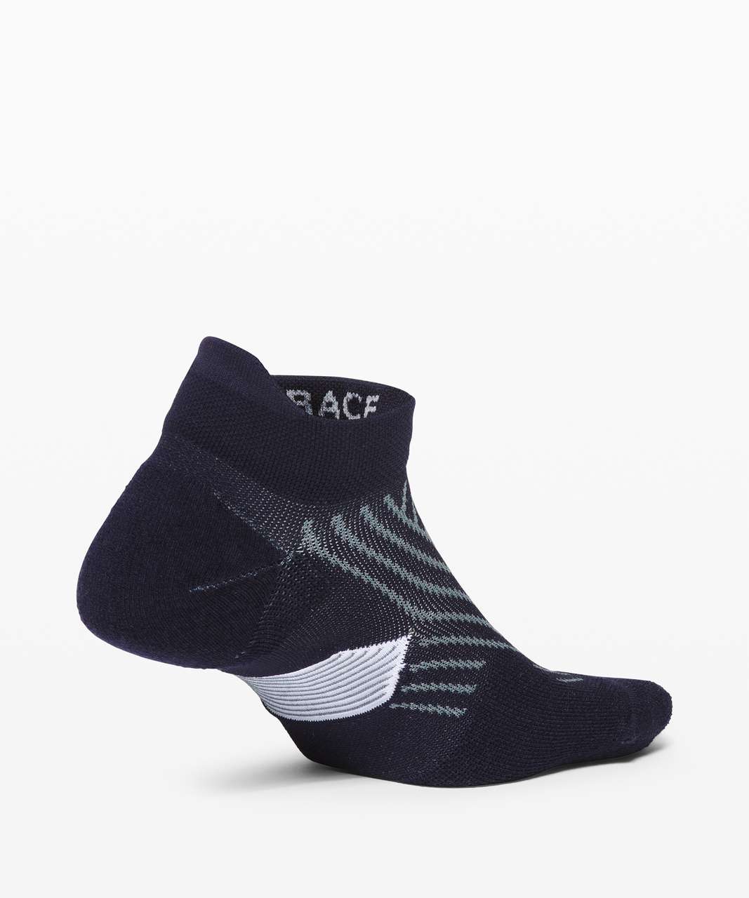 Lululemon Speed Sock *Silver - Ice Grey / Midnight Navy / Blue Charcoal