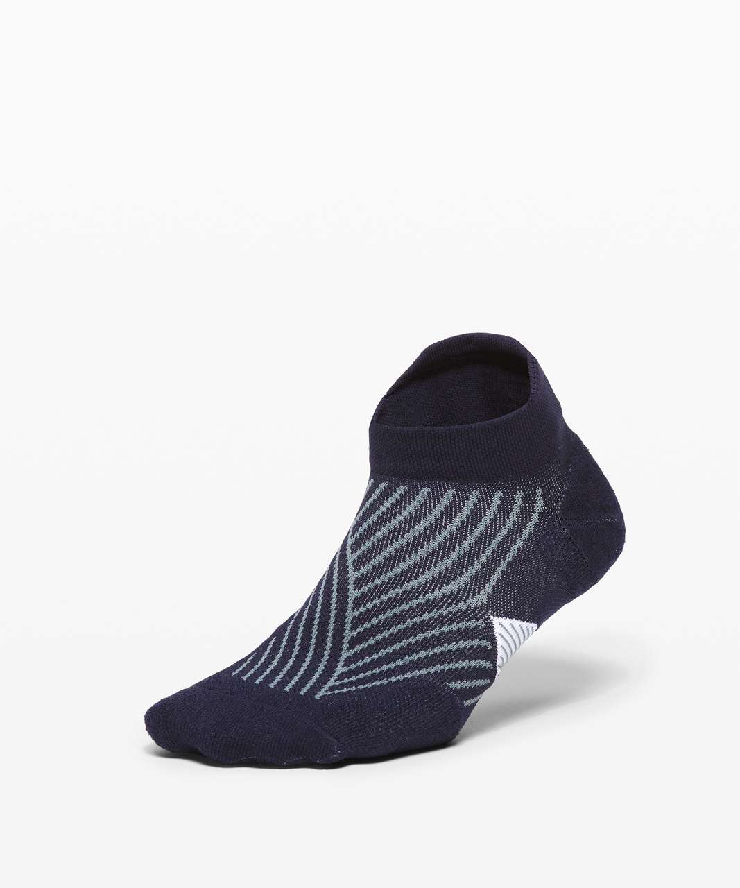 Lululemon Speed Sock *Silver - Ice Grey / Midnight Navy / Blue Charcoal