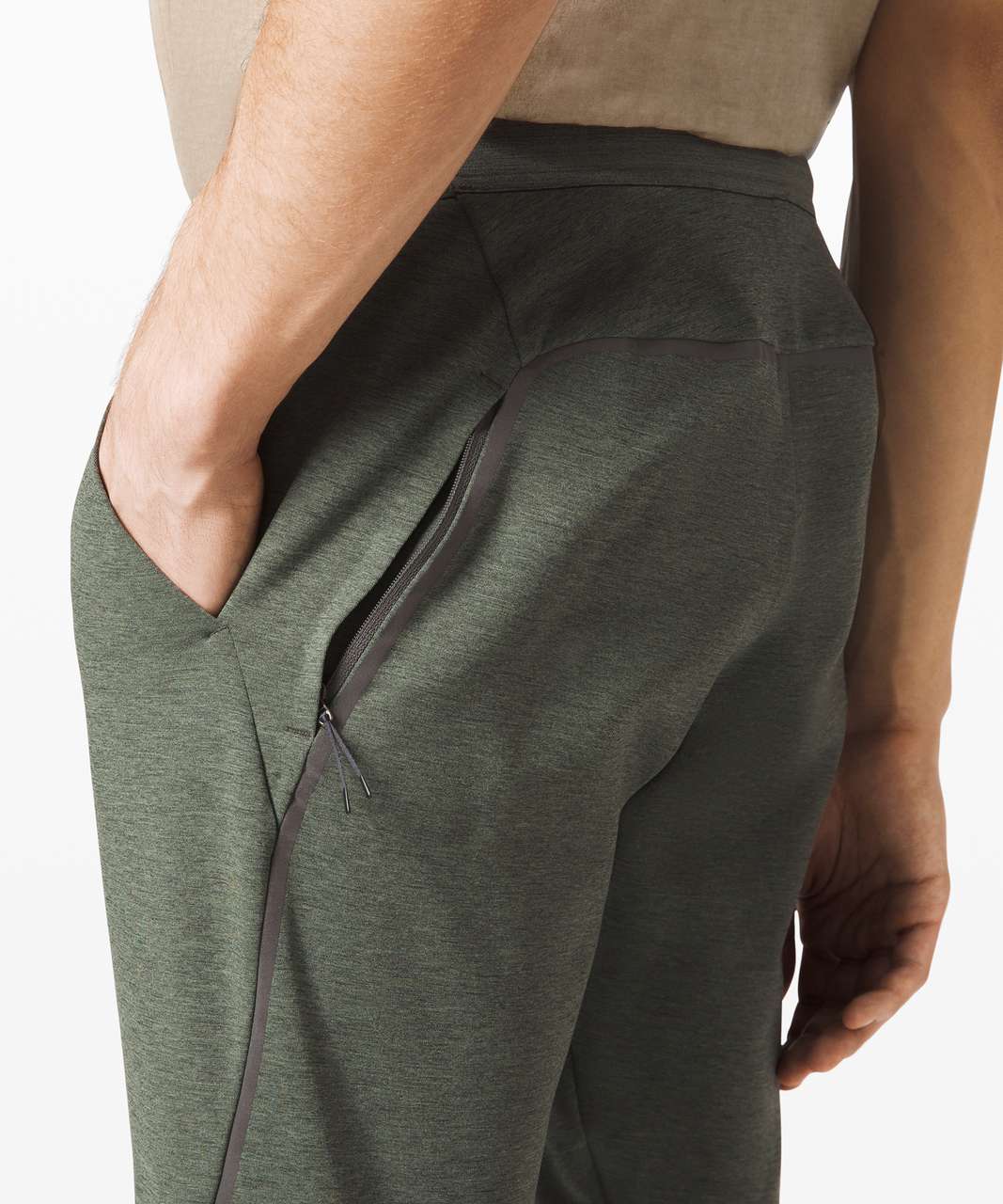 Lululemon Refract Jogger 29" *lululemon lab - Desert Olive / Black