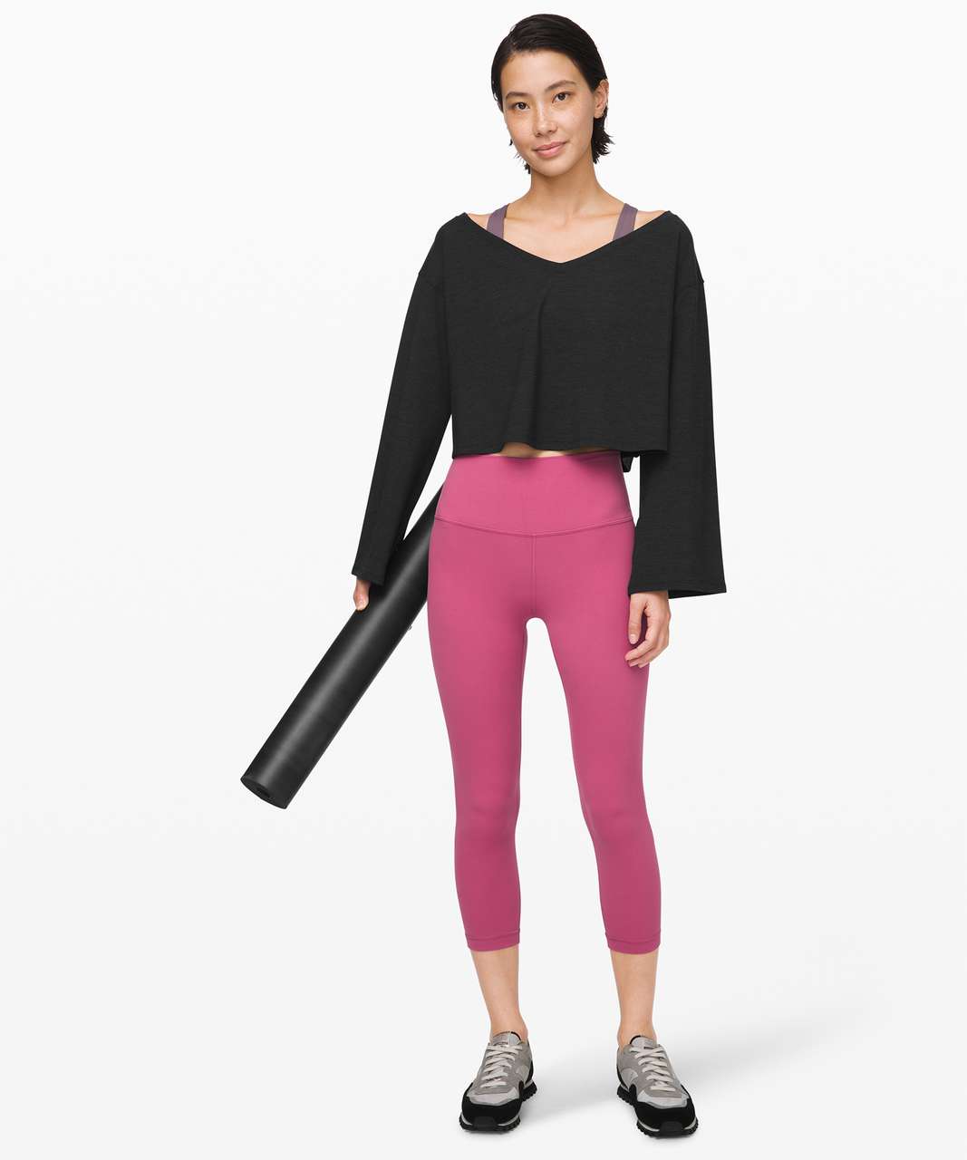 Lululemon Align Crop *21" - Moss Rose