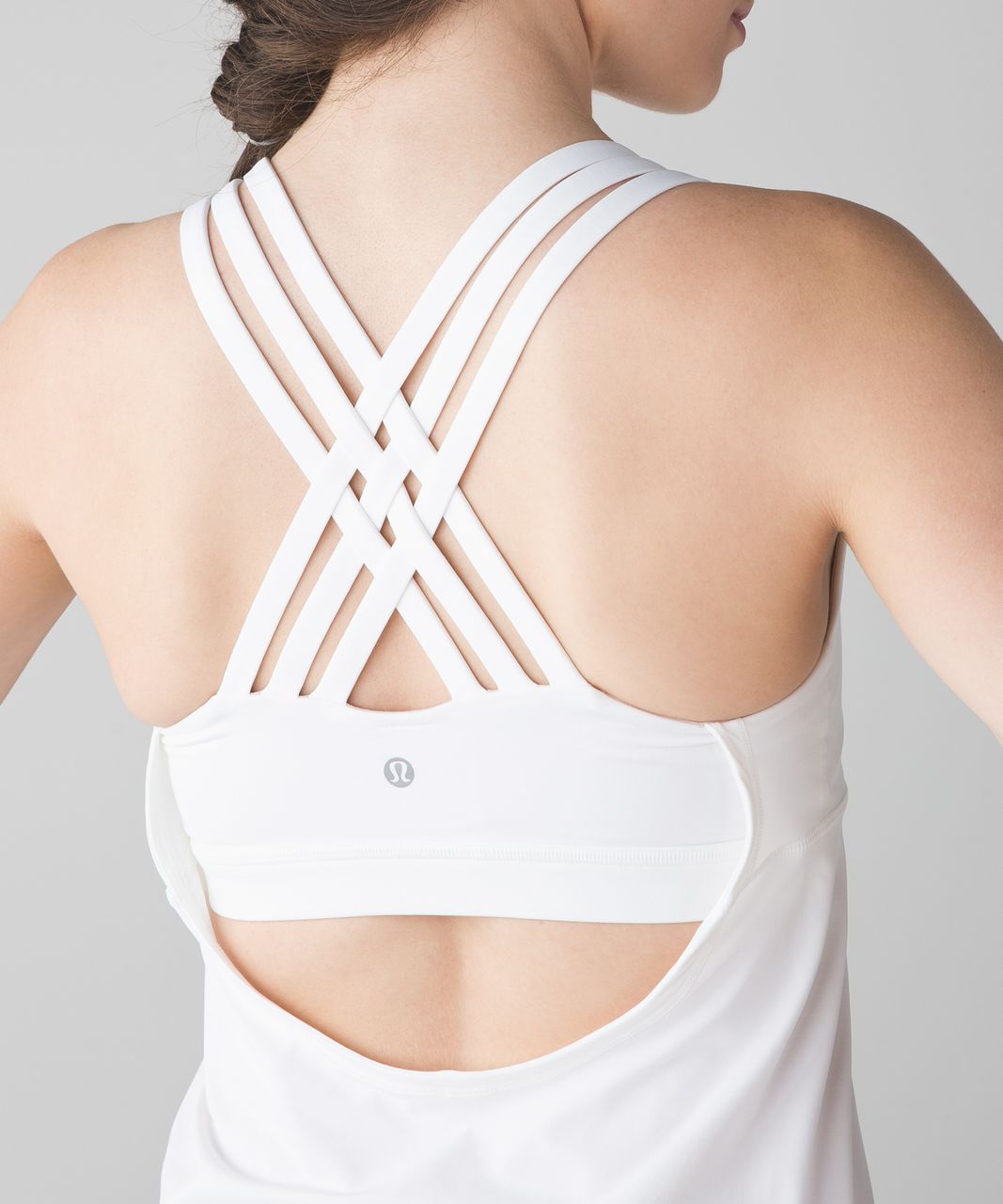 Lululemon Athletica Beat The Heat Tank Top Built In Bra Strappy