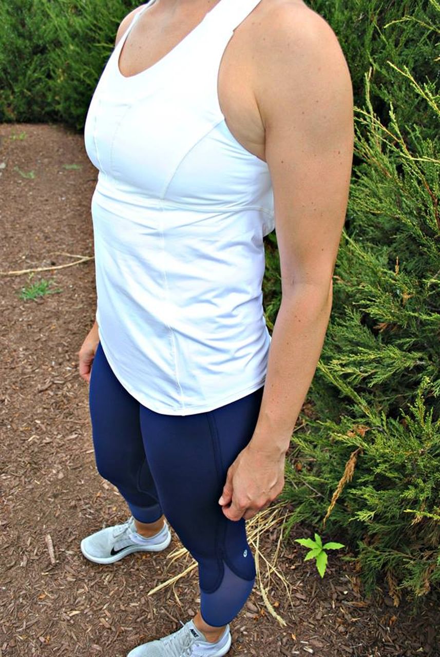 Lululemon Beat The Heat Tank - White