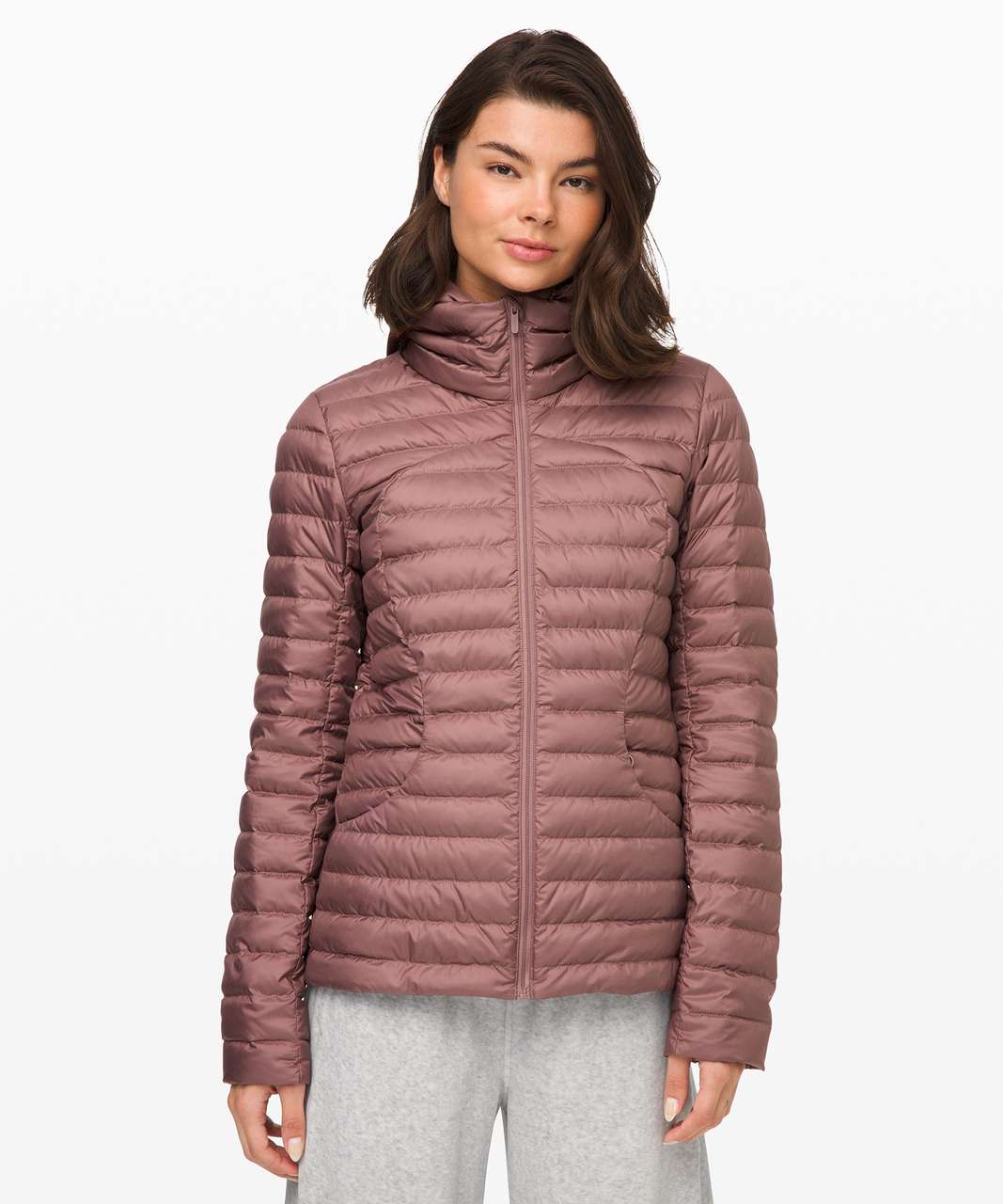 Lululemon Pack It Down Jacket - Misty Mocha - lulu fanatics