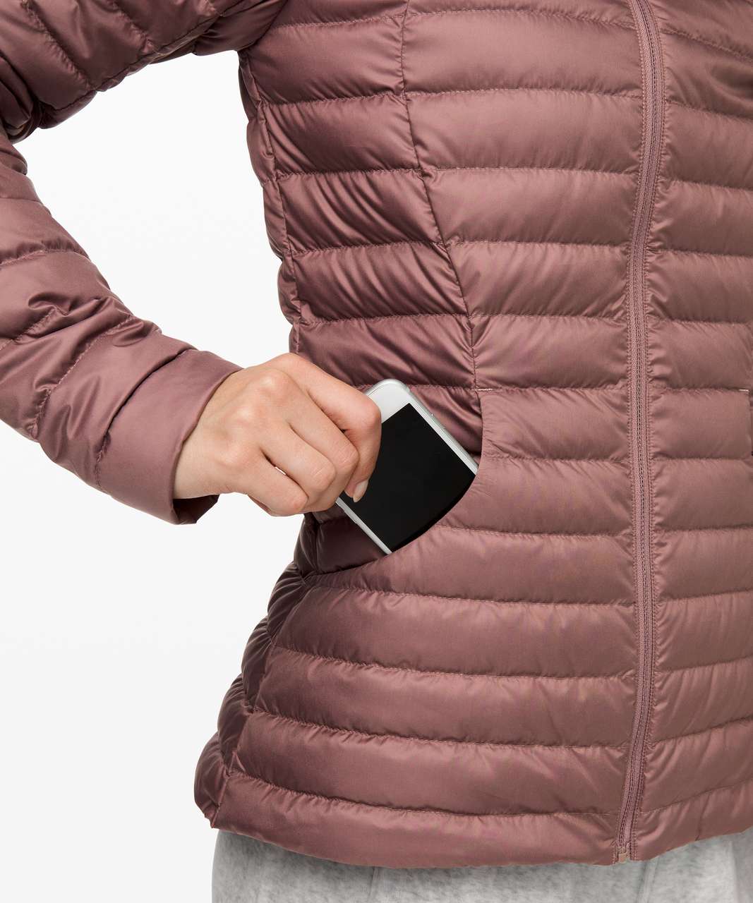 Lululemon Pack It Down Jacket - Misty Mocha