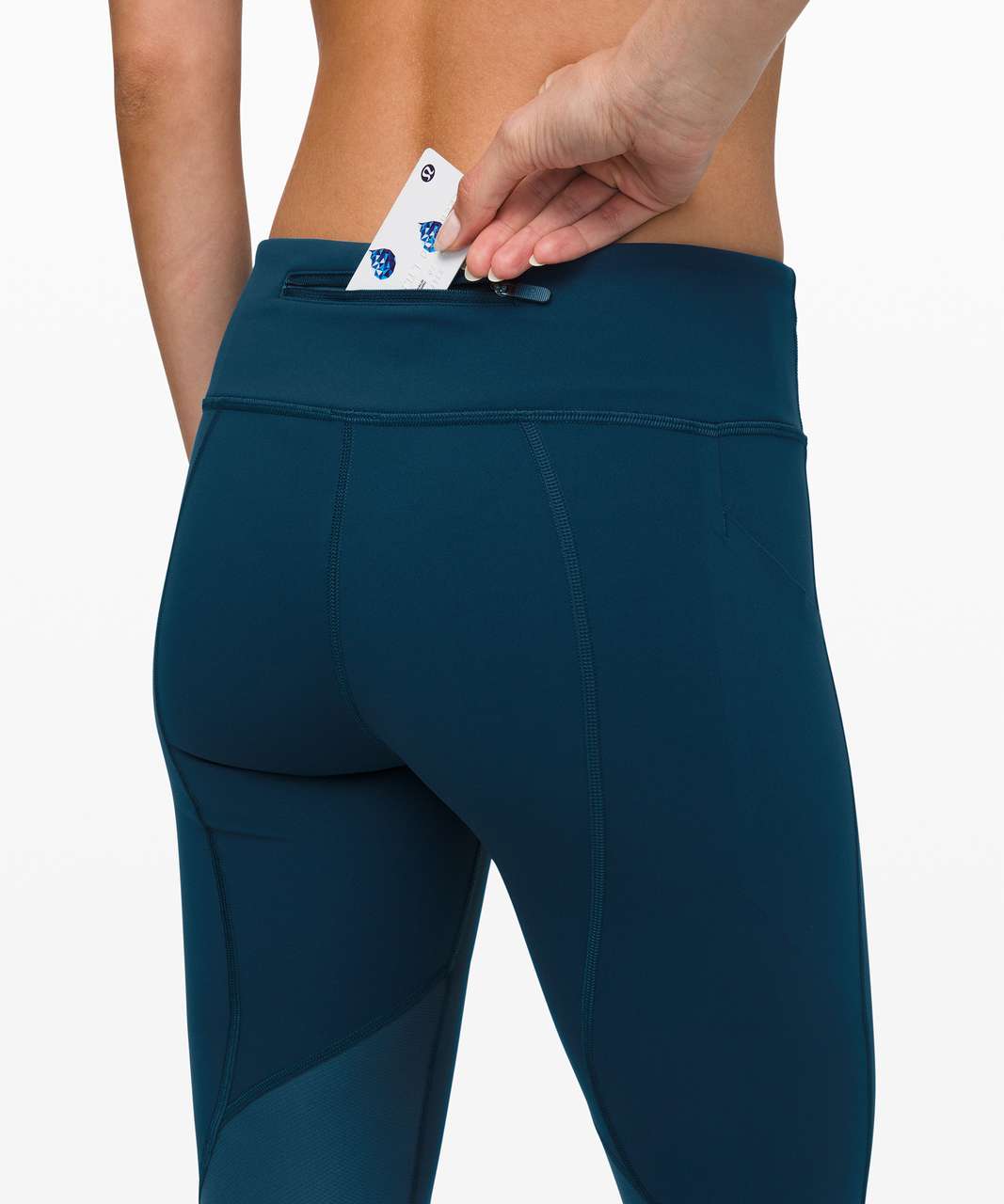 Lululemon Pace Rival Crop *22 - Nocturnal Teal (First Release) - lulu  fanatics