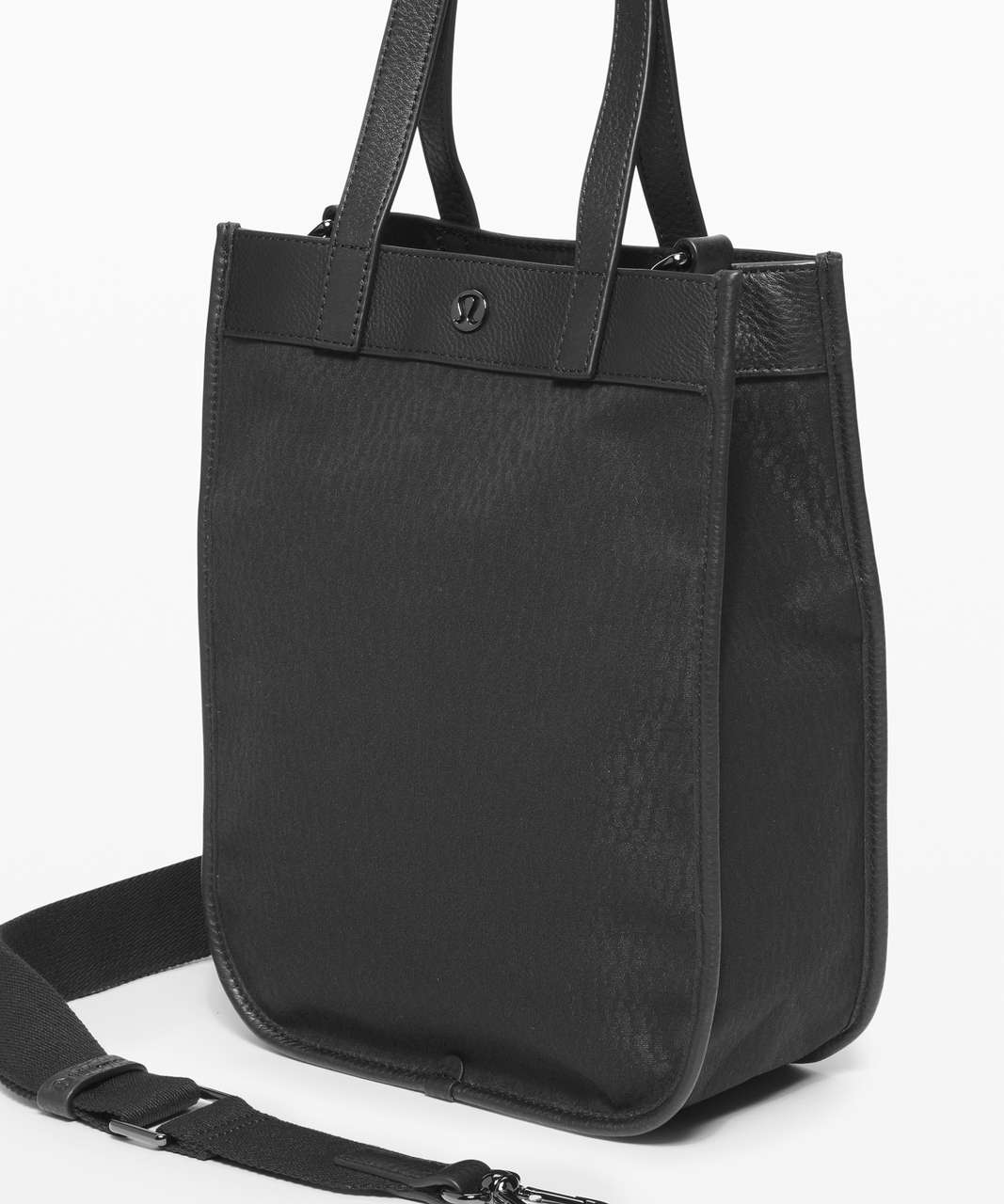 Lululemon Now And Always Tote Mini 8L - Stacked Jacquard Black 