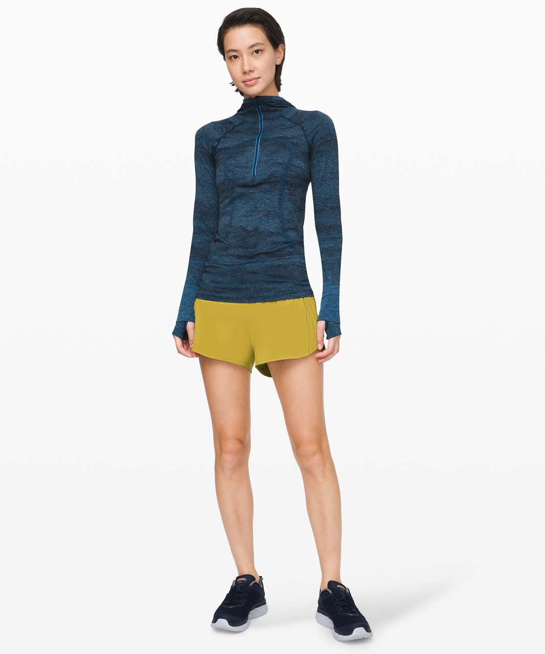 Lululemon Speed Up Short Long 4 Updated Fit Shirt