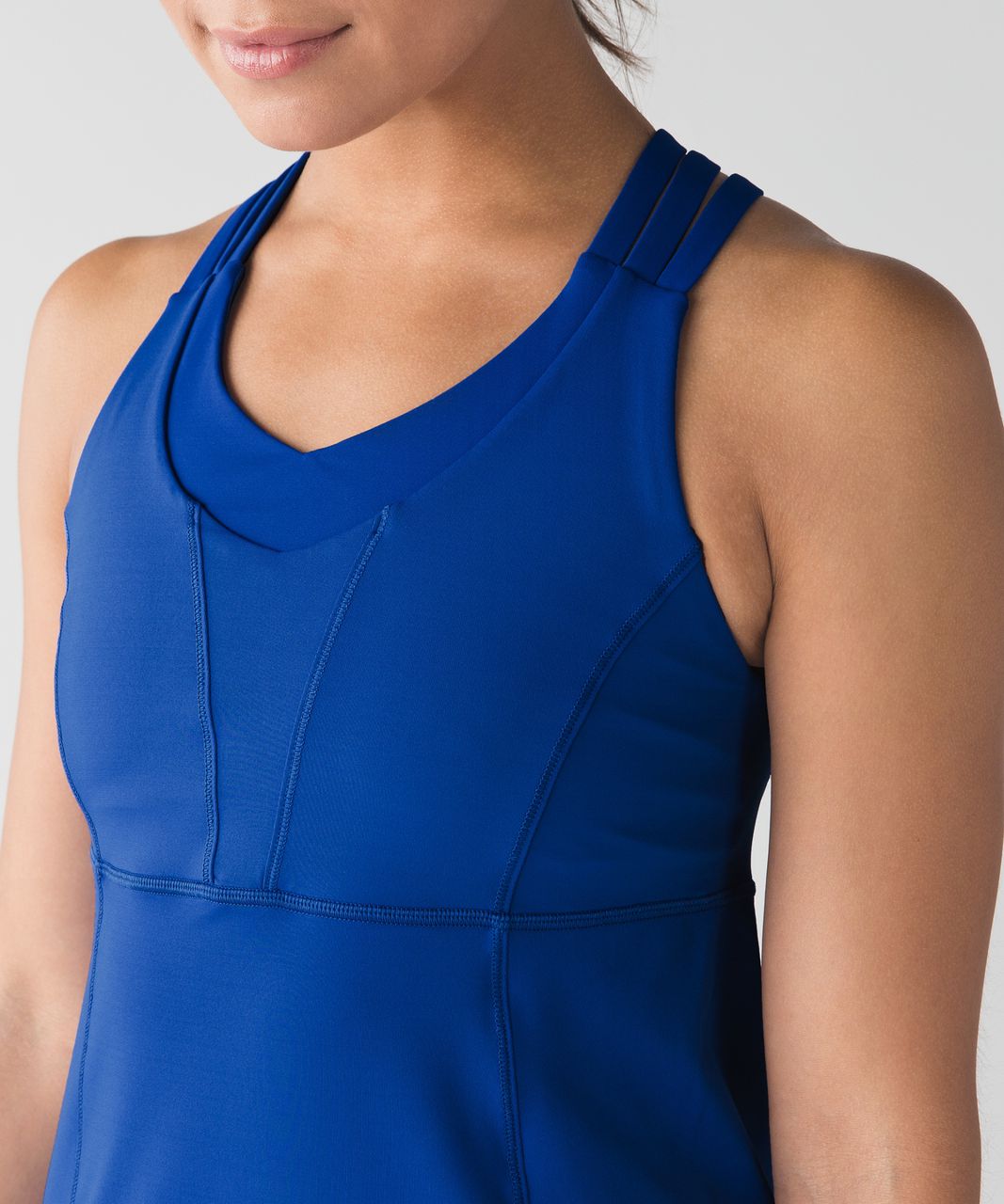 Lululemon Beat The Heat Tank - Harbor Blue