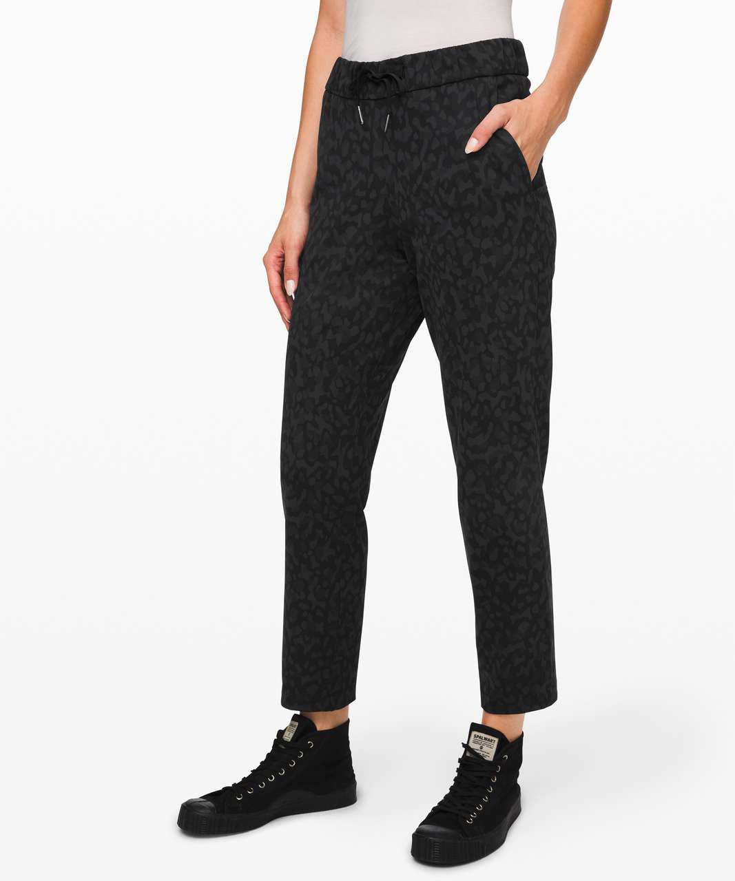 Lululemon On the Fly 7/8 Pant - Formation Camo Deep Coal Multi