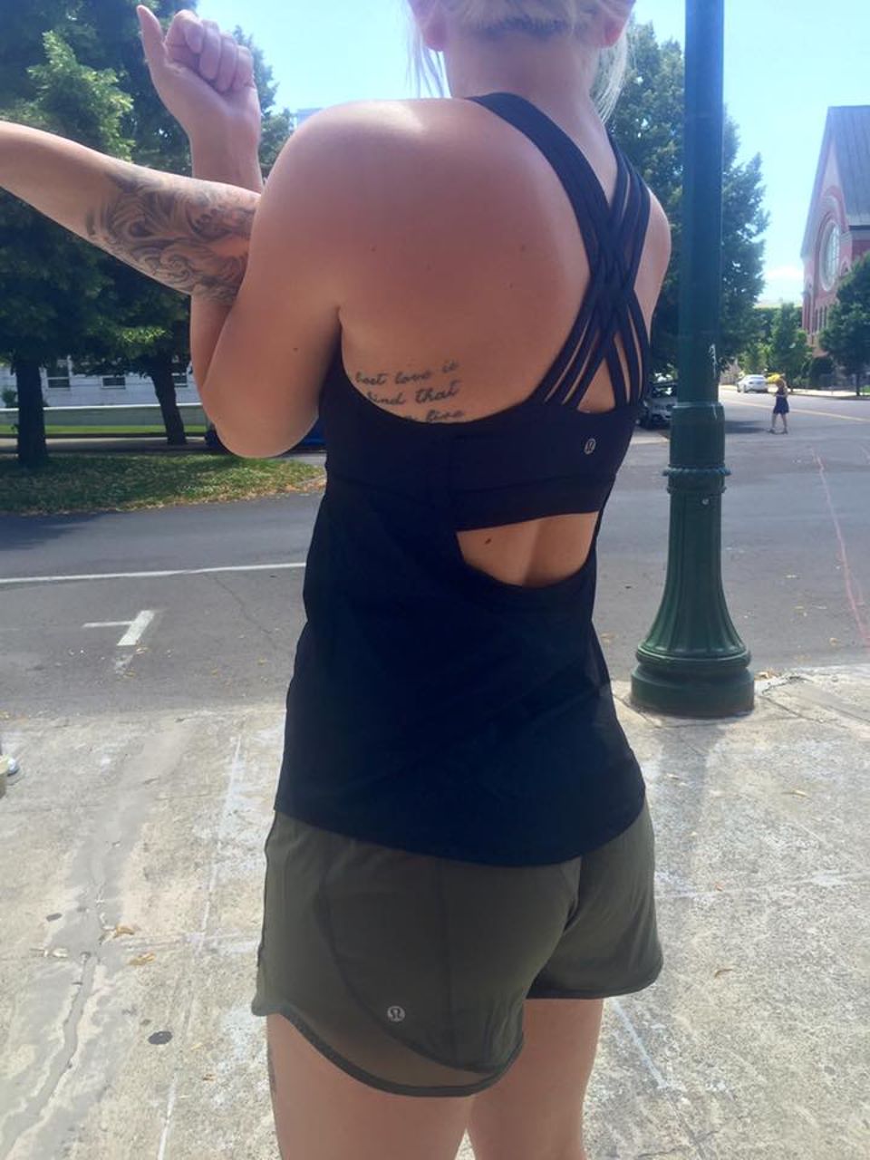 Lululemon Beat The Heat Tank - Black