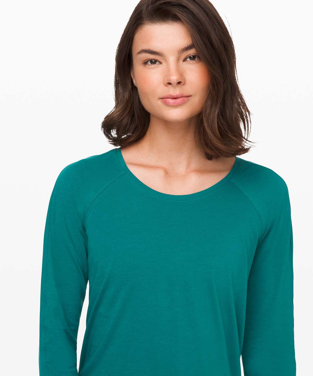 Lululemon Emerald Long Sleeve - Laguna