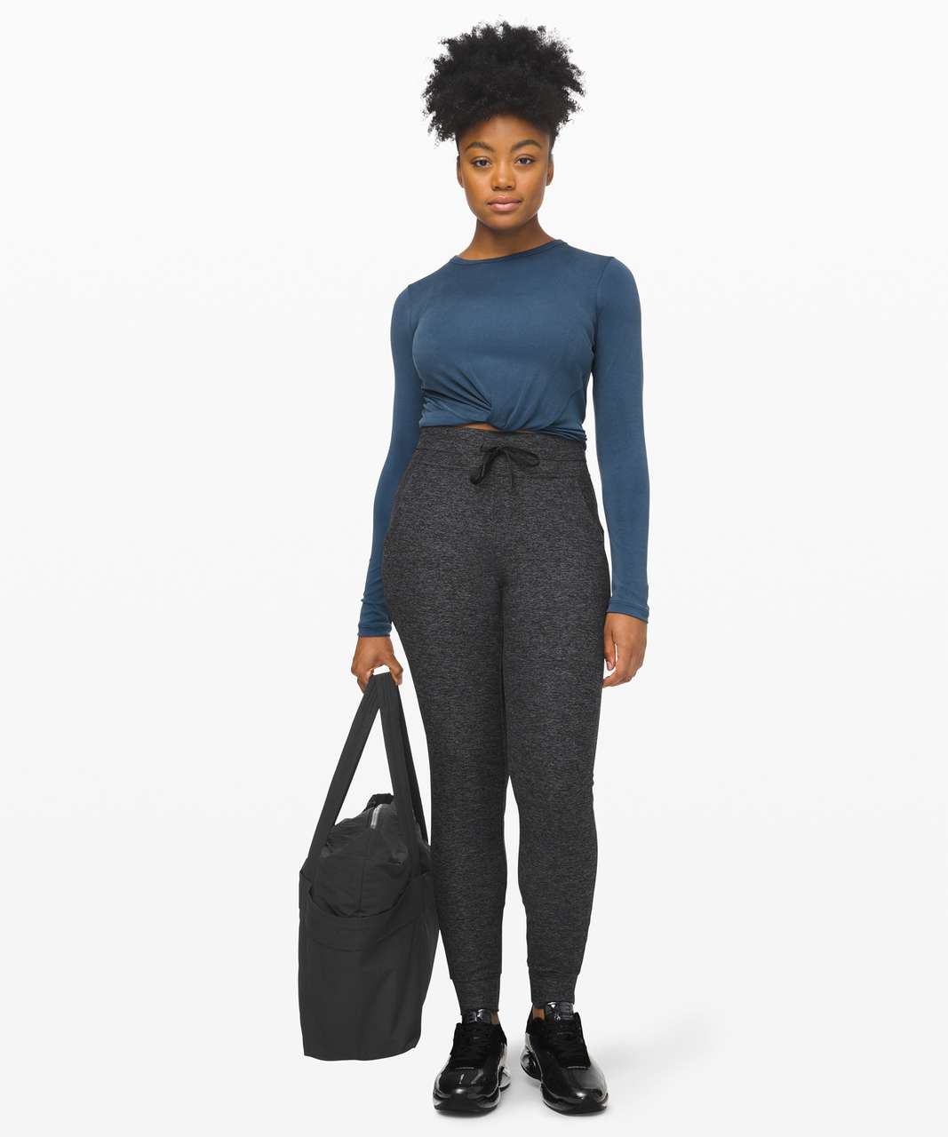 Lululemon Ready To Rulu Pant *Updated - Heathered Dark Cast / Black