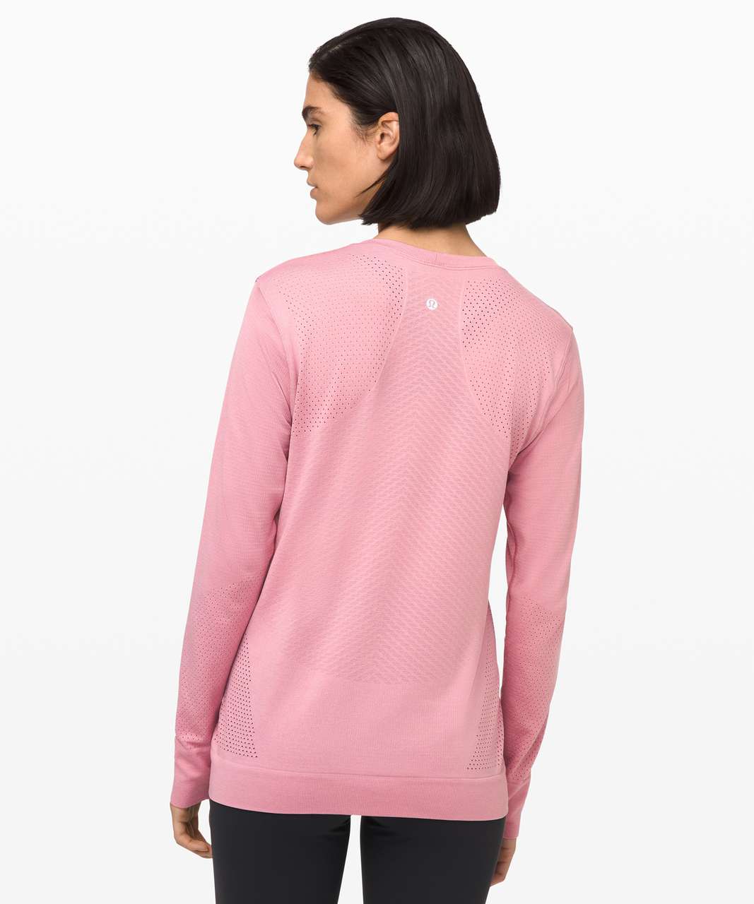 Lululemon Breeze By Long Sleeve*Fusion - Pink Taupe / Pink Taupe