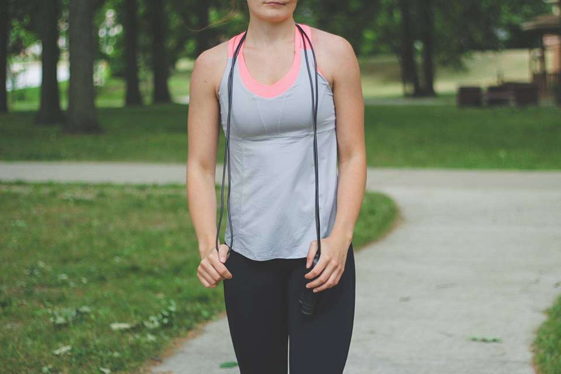 Lululemon Beat The Heat Tank - Seal Grey / Grapefruit