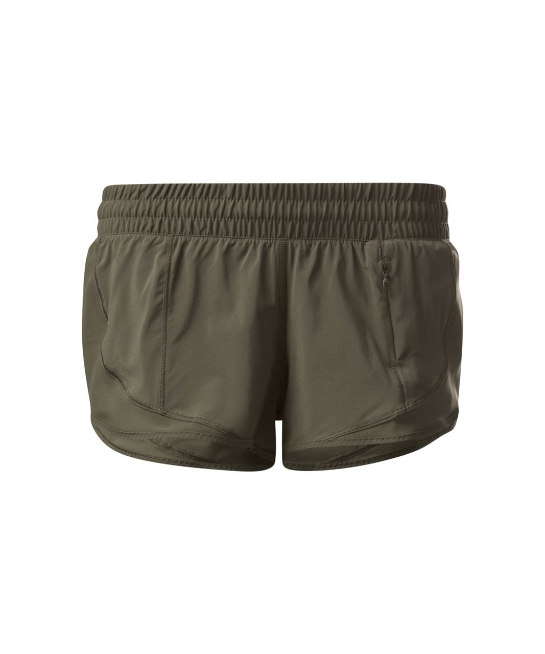 Lululemon Beat The Heat Short - Fatigue Green