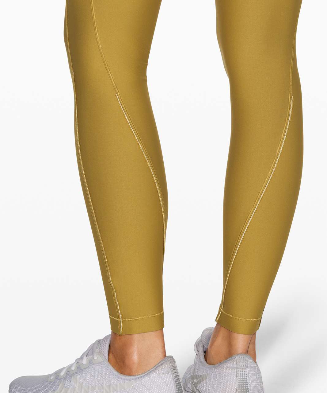 Lelelemon Lively Super Yellow Lemon Shiny Leggings - What Devotion