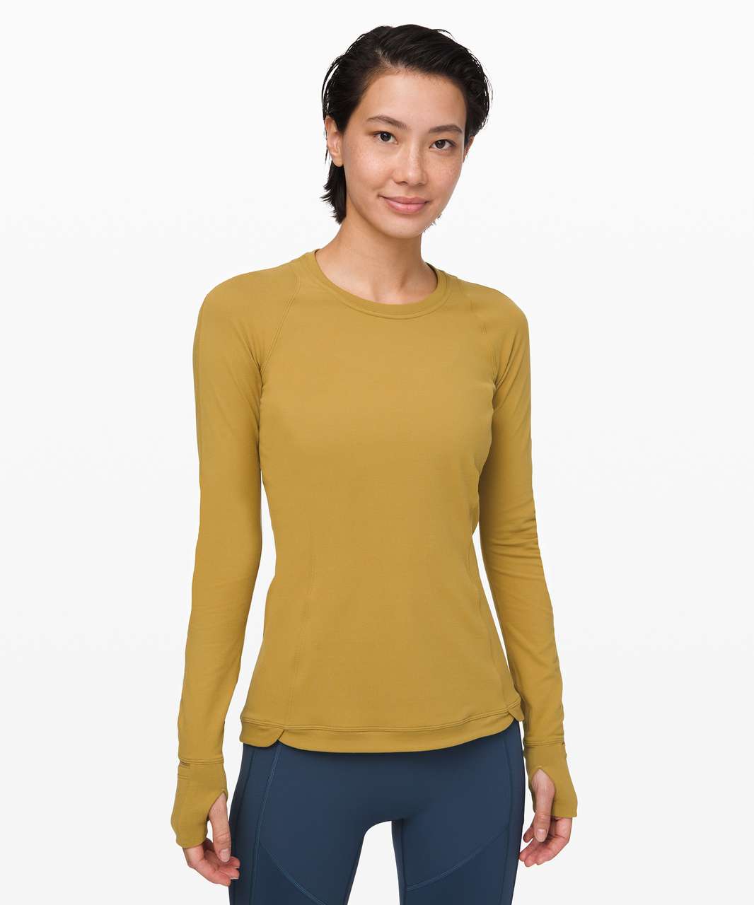 Lululemon Runderful Long Sleeve - Grape Leaf