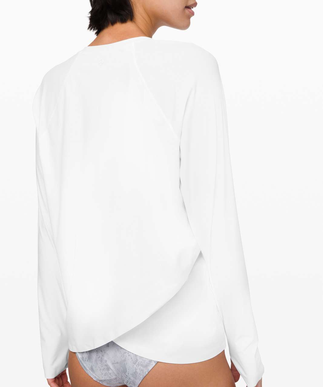 Lululemon Sun Shelter Long Sleeve Rash Guard - White