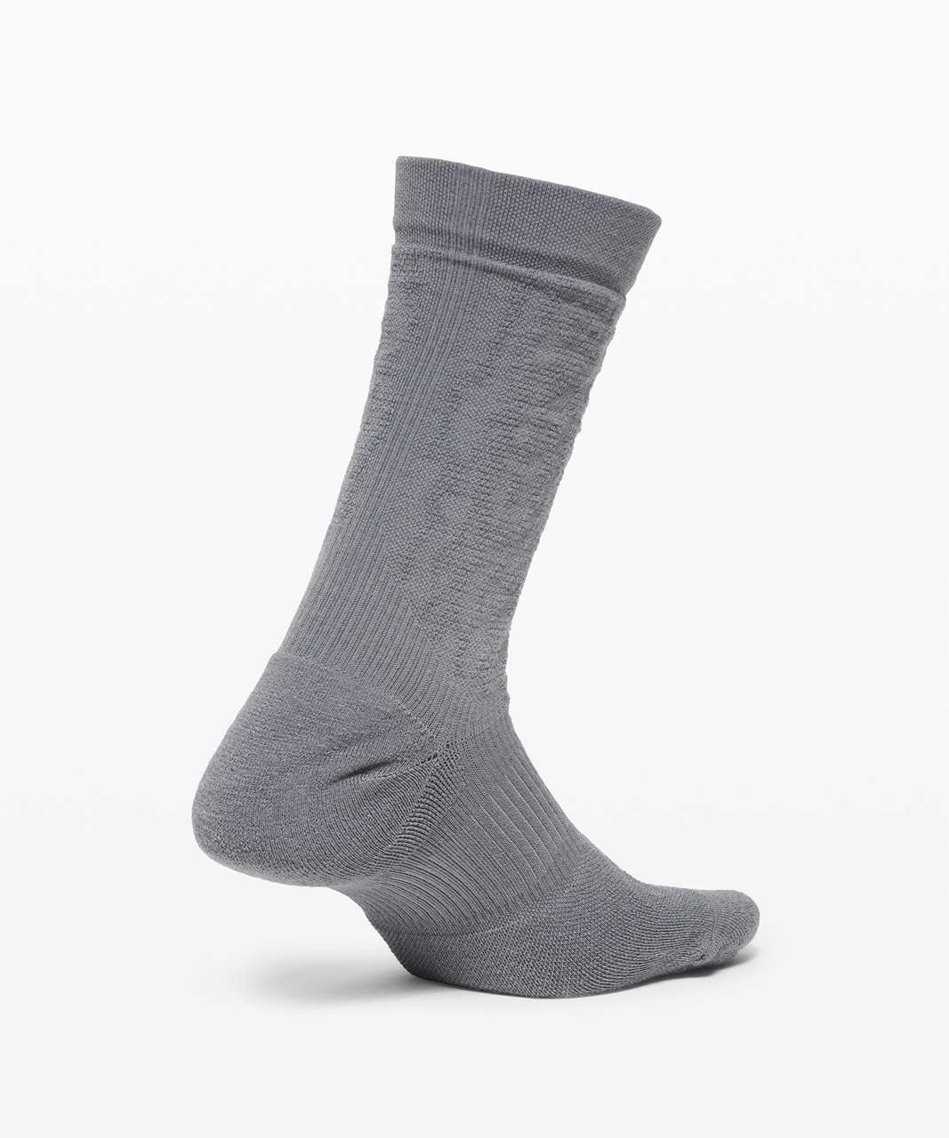 Lululemon Coast to Roam Crew Sock *Wool - Asphalt Grey / Light Cast