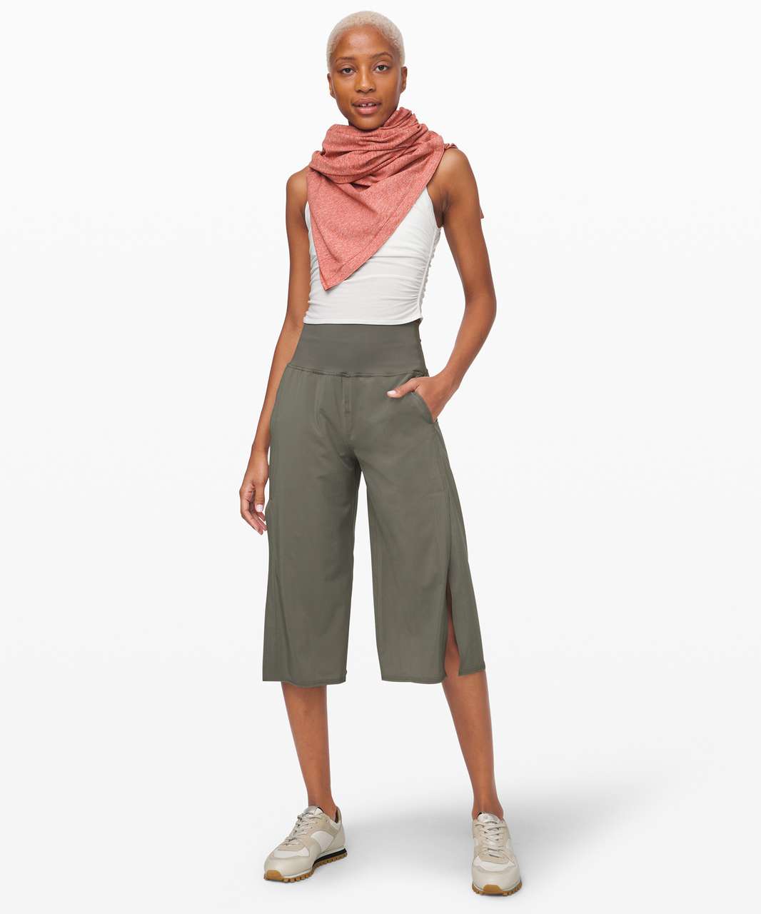 Lululemon Vinyasa Scarf *Rulu - Heathered Magma