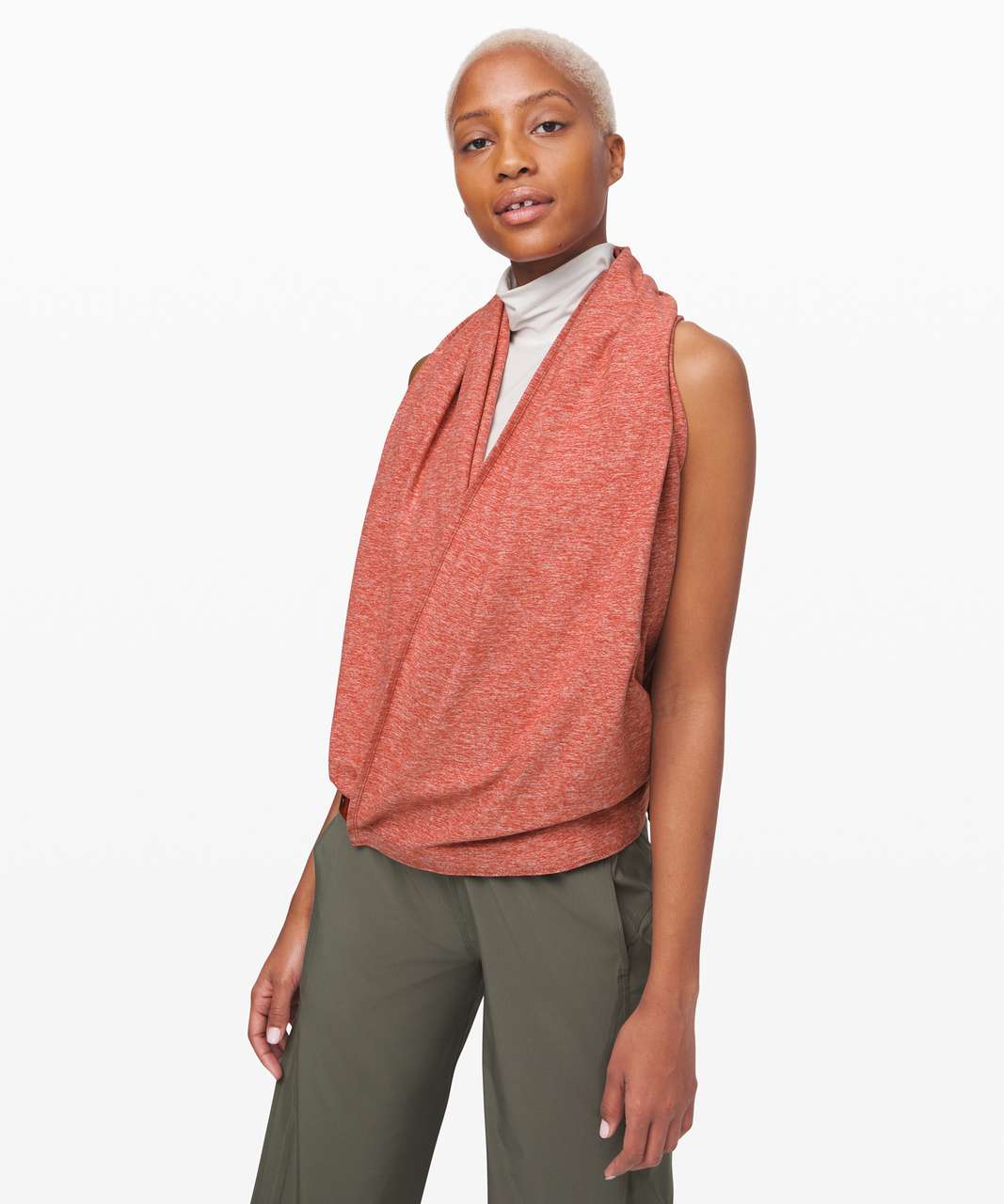 Lululemon Vinyasa Scarf *Rulu - Heathered Magma