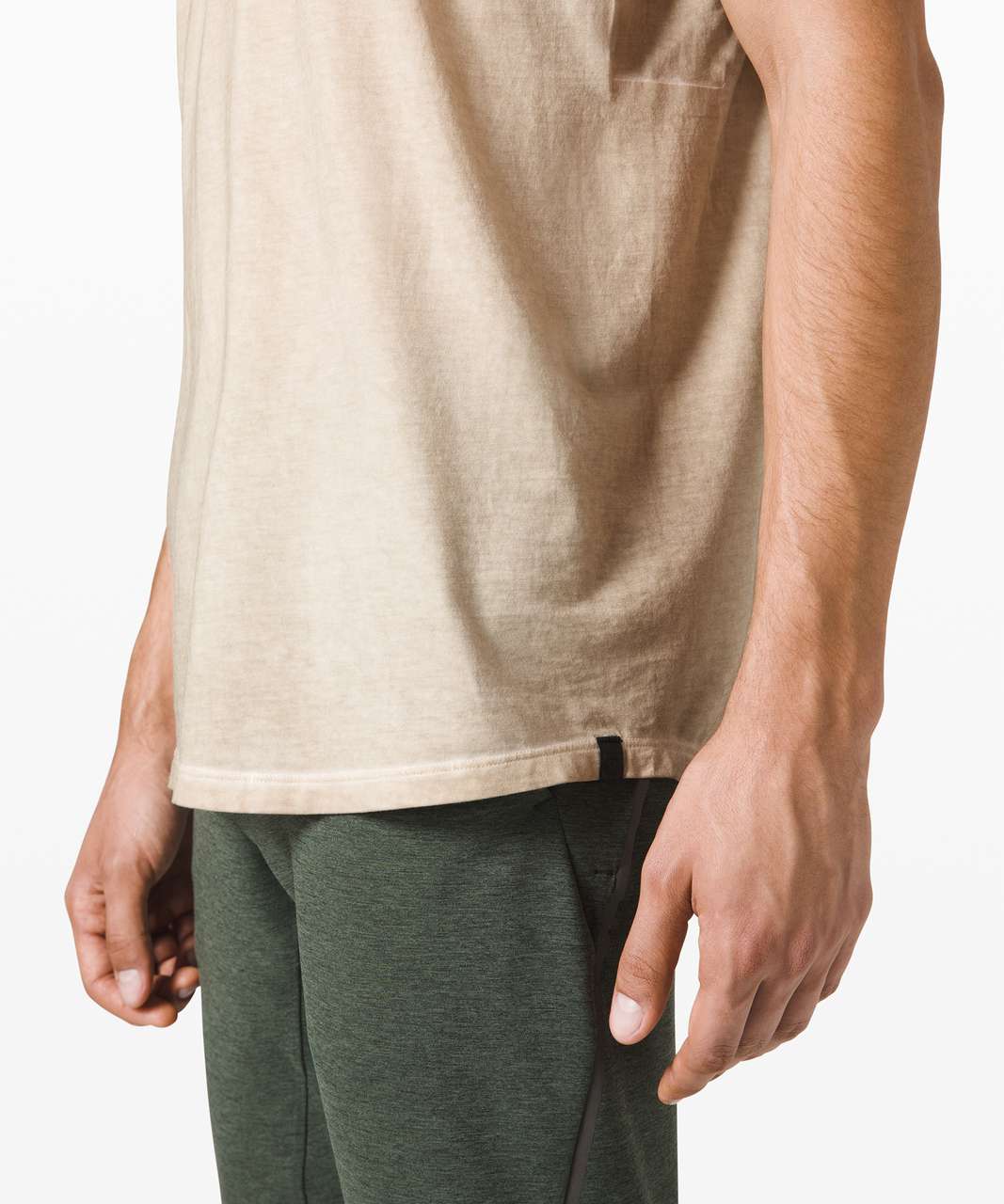 Lululemon Ashta Short Sleeve Tee *lululemon lab - Desert Sand Sun Wash