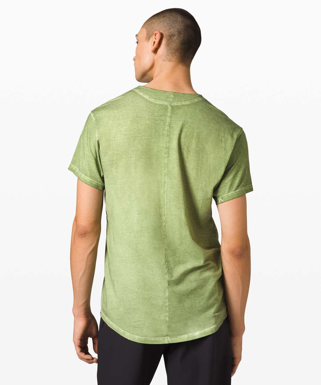 Lululemon Ashta Short Sleeve Tee *lululemon lab - Desert Olive Sun Wash