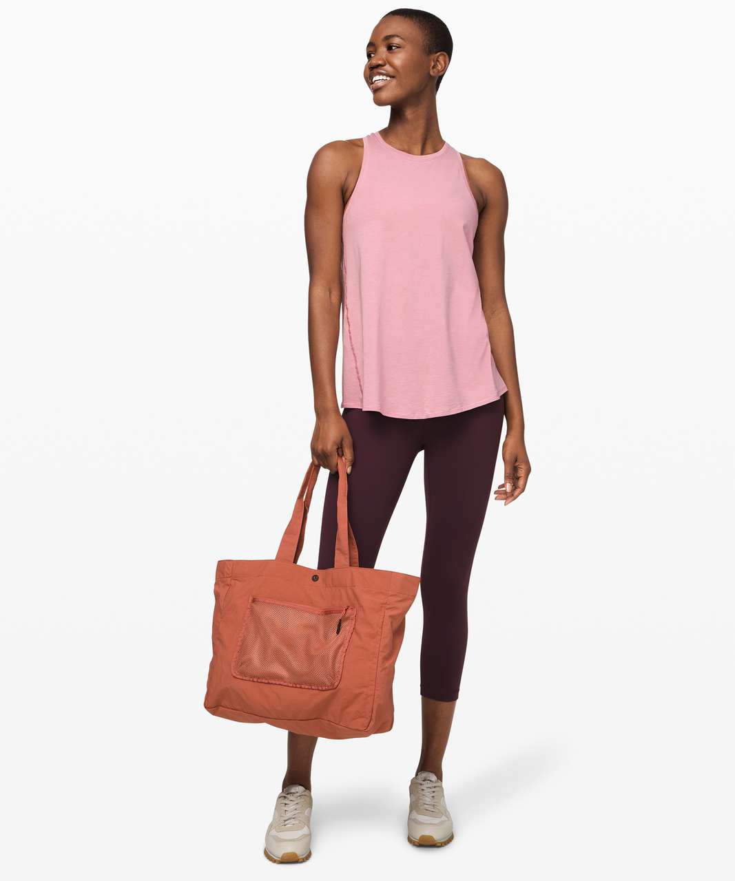 Lululemon All Tied Up Tank - Pink Taupe