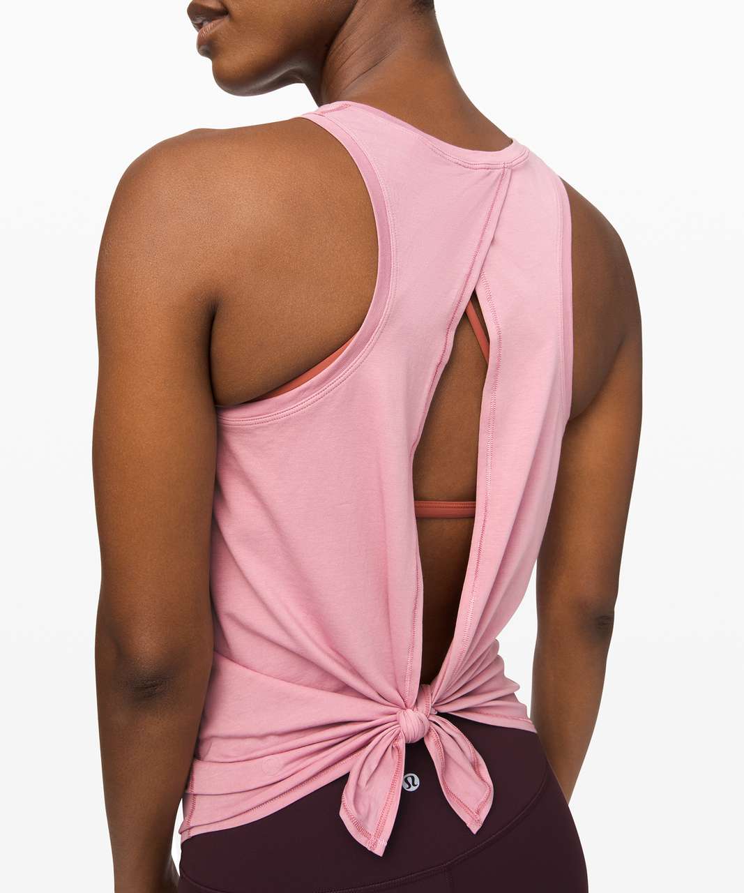 Lululemon All Tied Up Tank - Pink Taupe