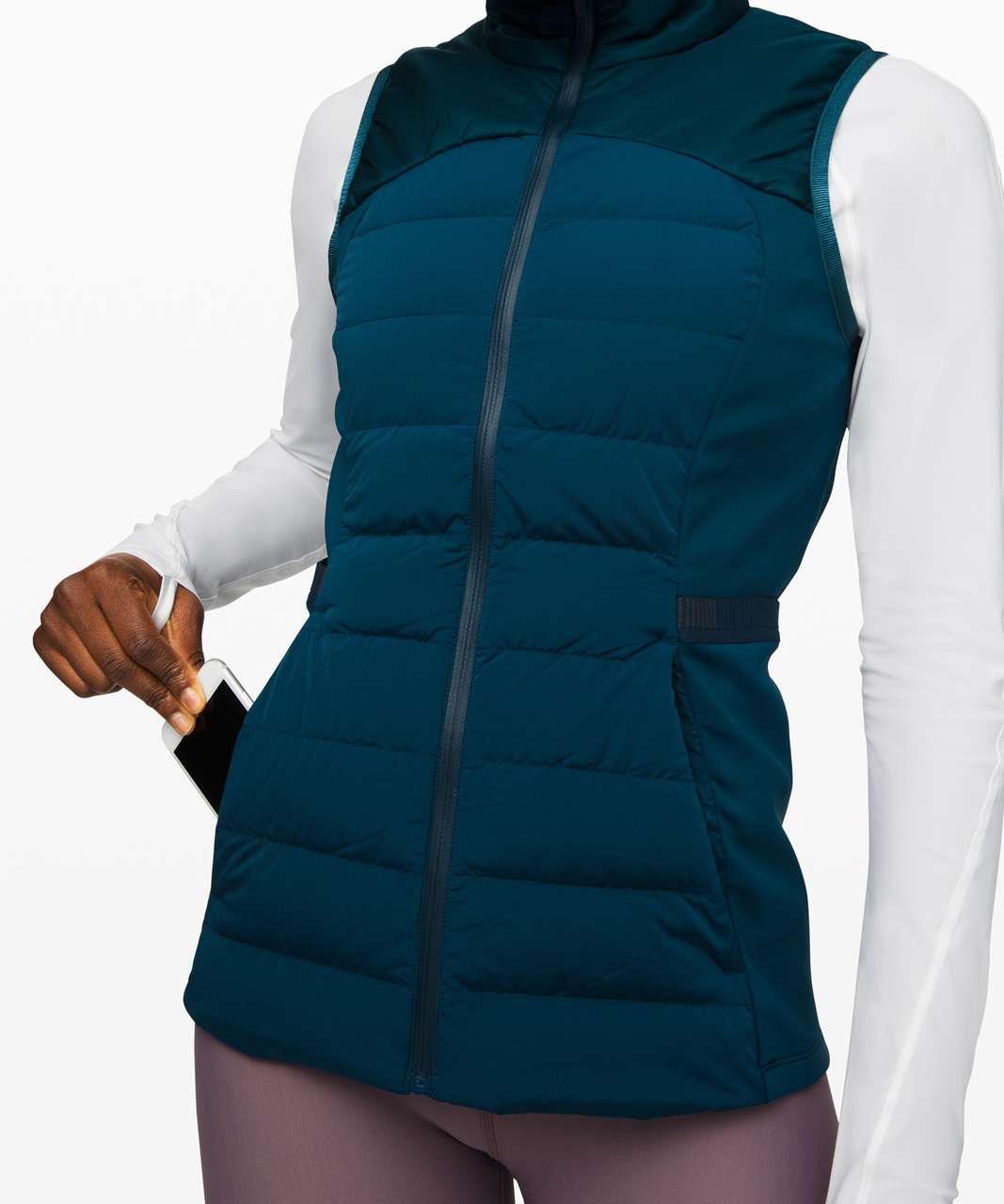 Lululemon Down For It All Vest - Night Diver