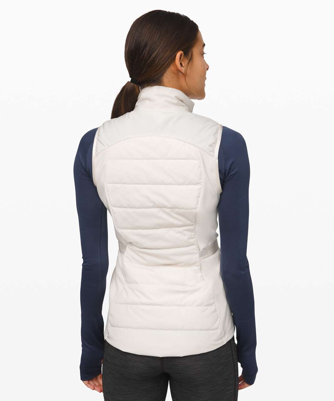 Lululemon Down For It All Vest - Light Ivory - lulu fanatics