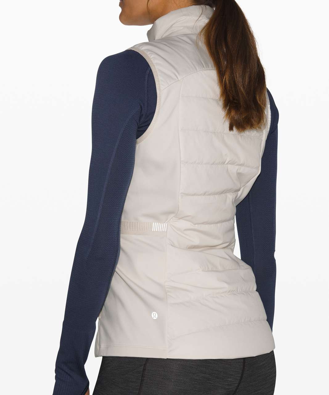 Lululemon Down For It All Vest - Light Ivory - lulu fanatics