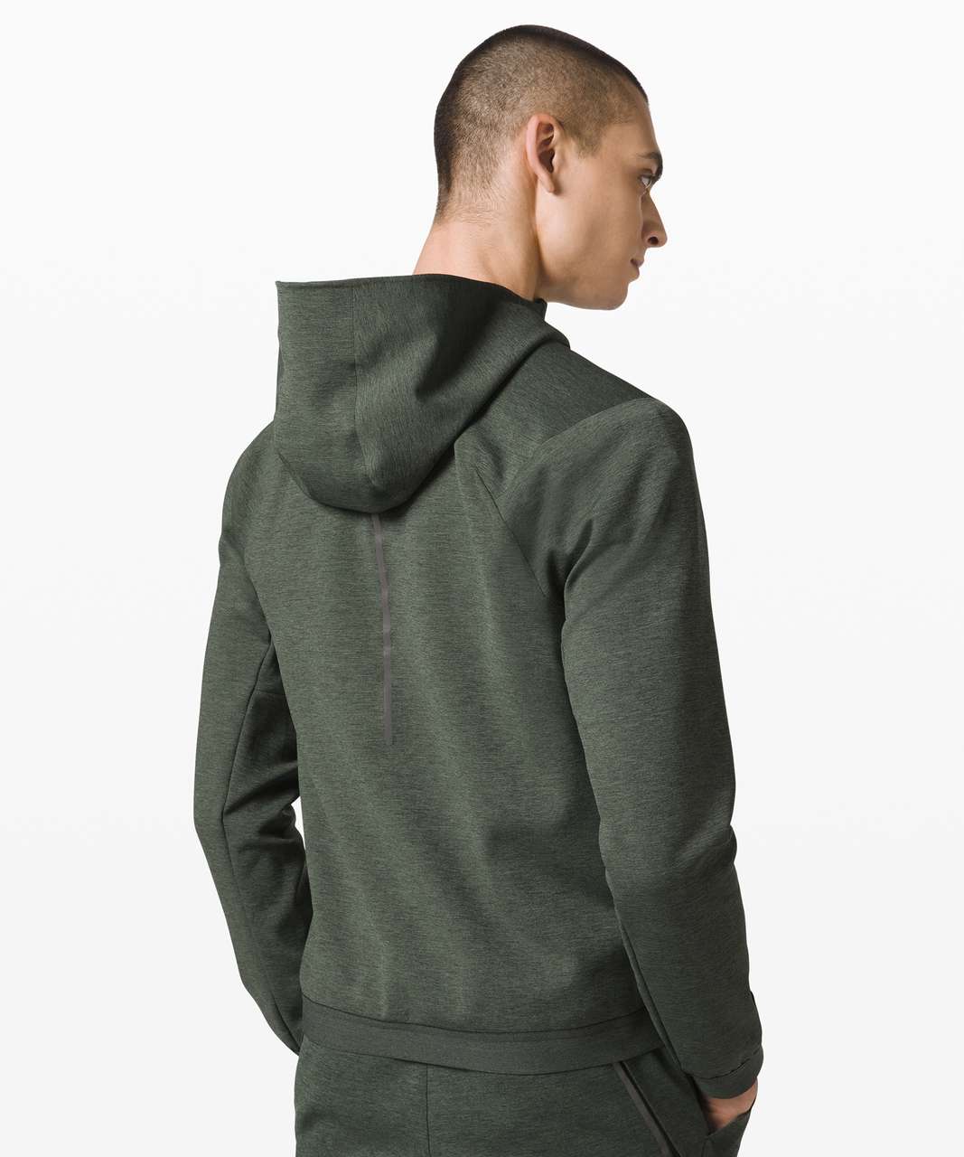 Lululemon Refract Hoodie *lululemon lab - Desert Olive / Black