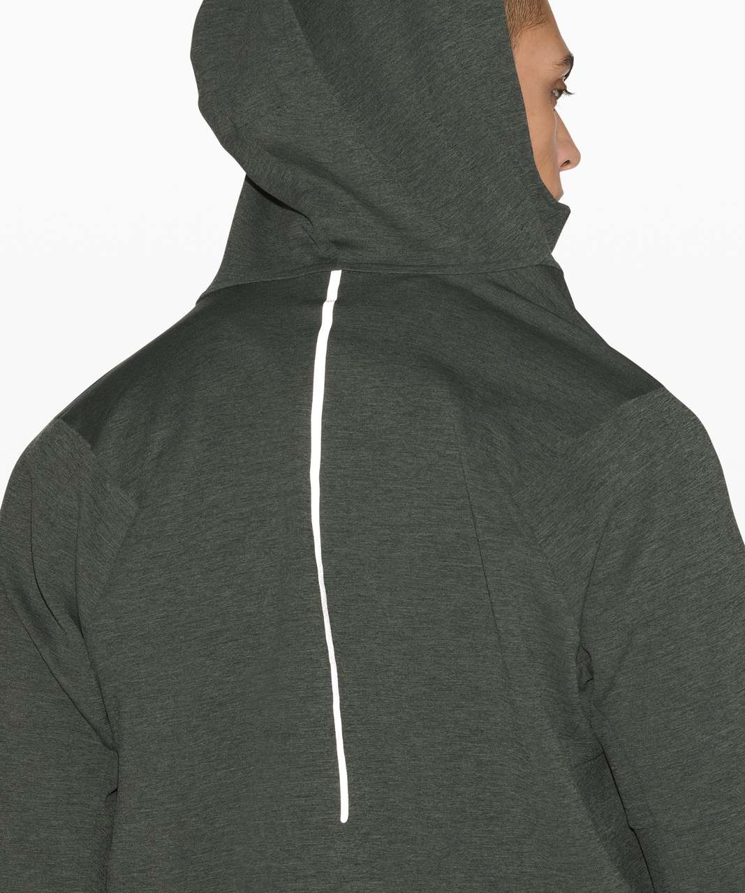 Lululemon Refract Hoodie *lululemon lab - Desert Olive / Black